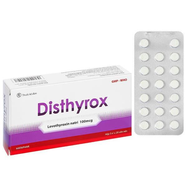 Disthyrox 100mcg điều trị các bệnh lý tuyến giáp