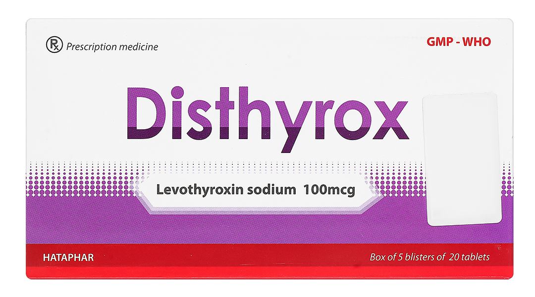 Disthyrox 100mcg điều trị các bệnh lý tuyến giáp