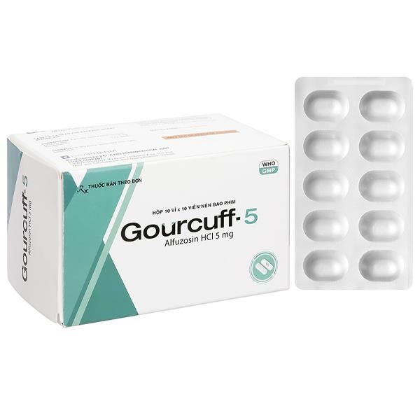 Gourcuff-5 trị triệu chứng phì đại u tuyến tiền liệt lành tính