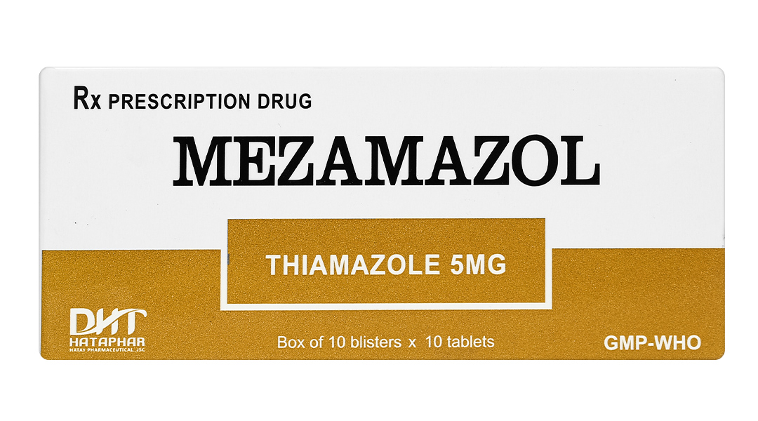 Mezamazol 5mg điều trị cường giáp