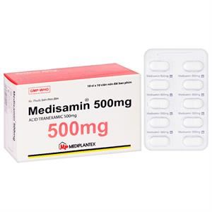 Medisamin 500mg trị và phòng ngừa chảy máu