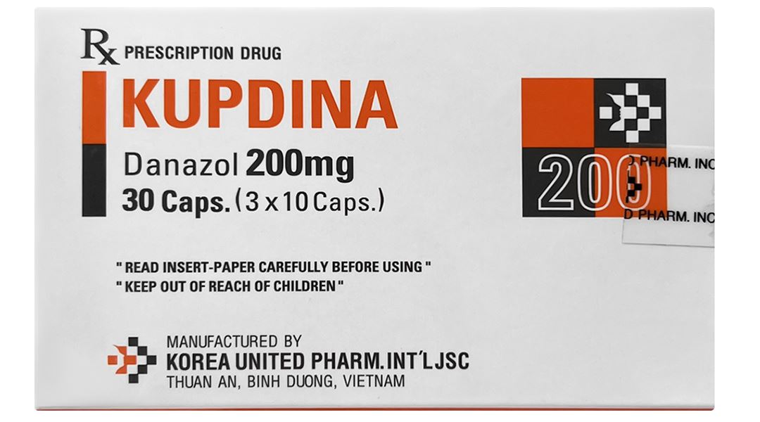Kupdina 200mg trị lạc nội mạc tử cung