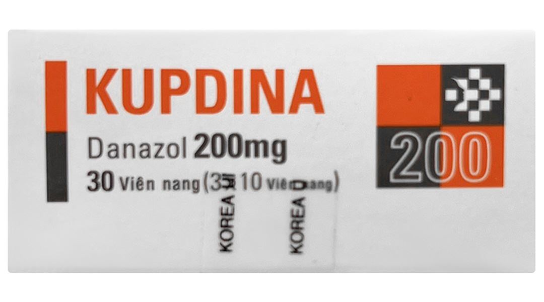 Kupdina 200mg trị lạc nội mạc tử cung