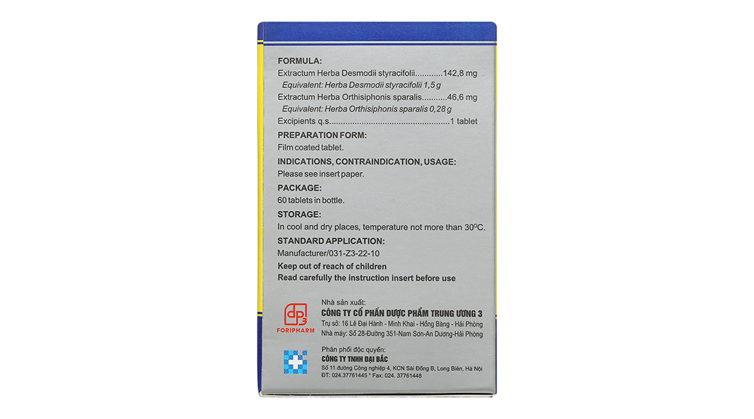 Kimraso trị sỏi thận, sỏi mật, viêm bể thận