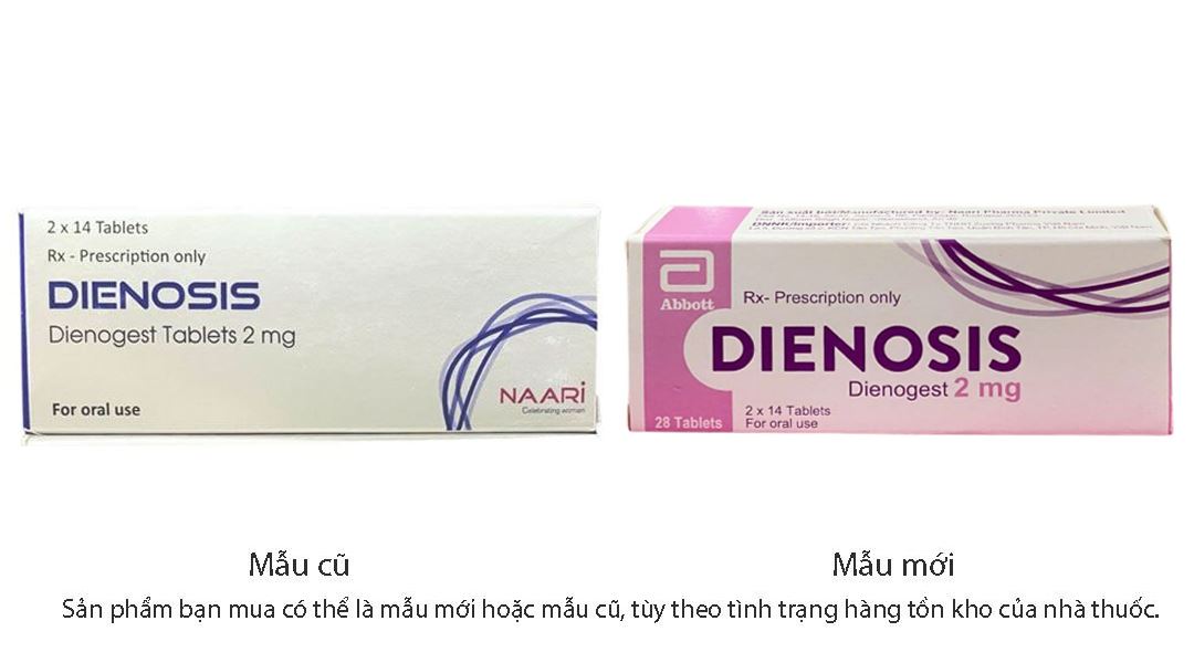 Dienosis 2mg điều trị lạc nội mạc tử cung