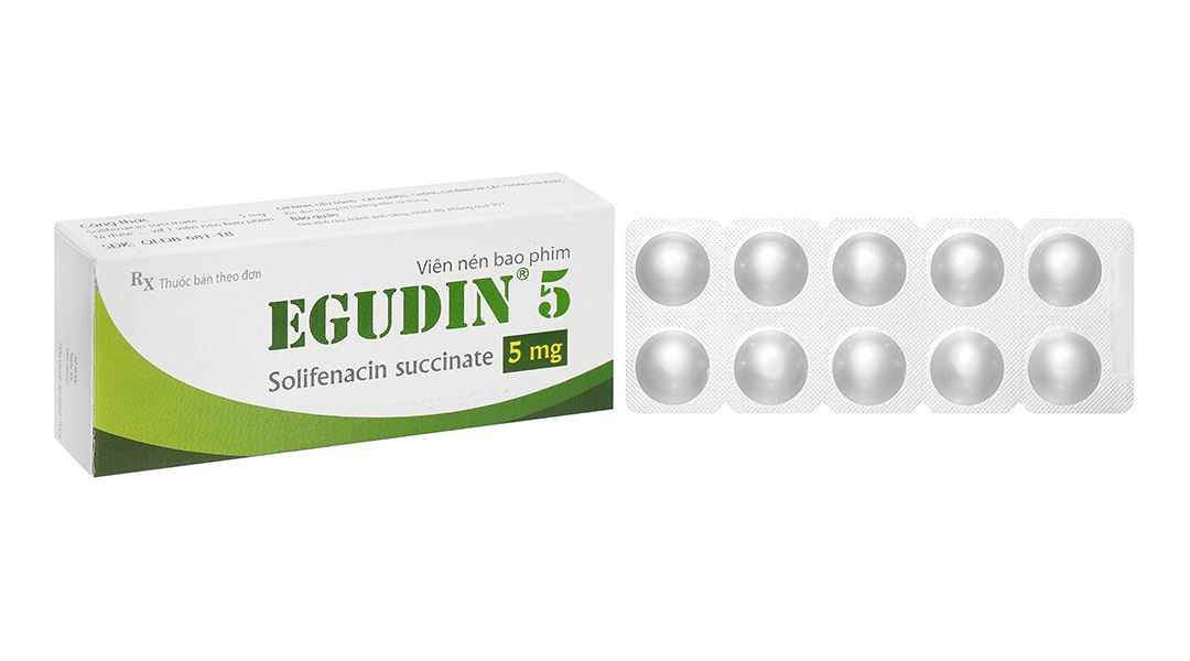 Egudin 5 điều trị triệu chứng tiểu không tự chủ