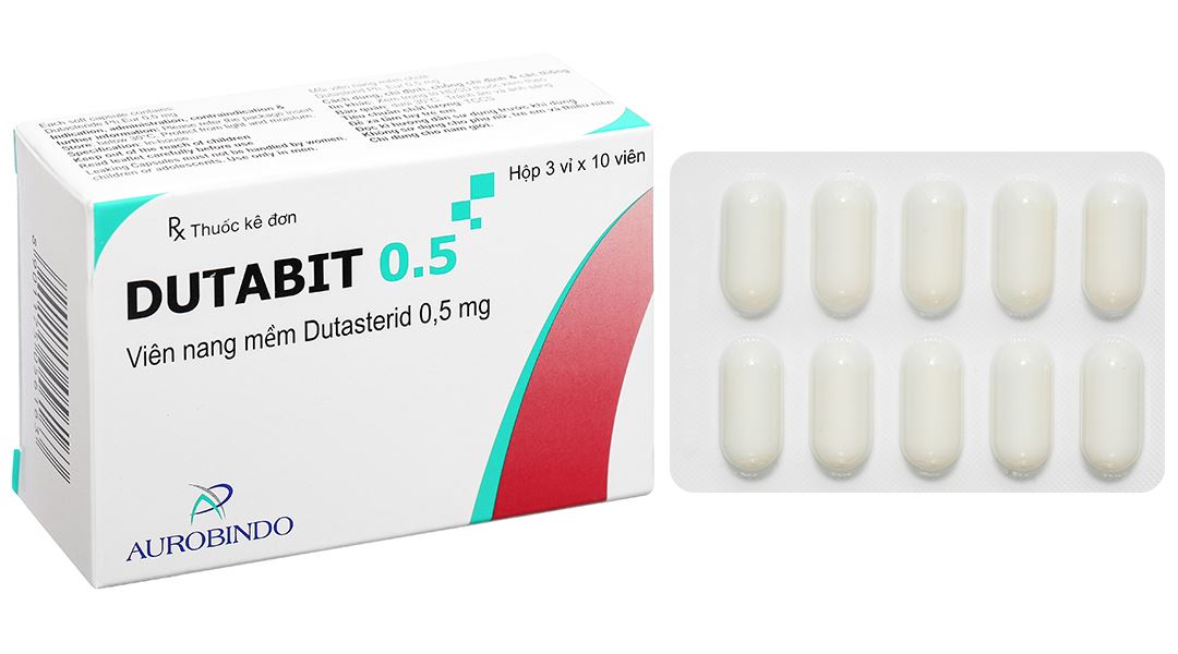 Dutabit 0.5 điều trị các triệu chứng phì đại tuyến tiền liệt lành tính