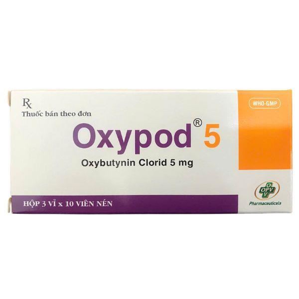 Oxypod 5 trị bàng quang không ổn định do rối loạn thần kinh bàng quang ...