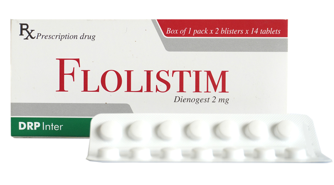 Flolistim 2mg ức chế sự phát triển của tế bào lạc nội mạc tử cung