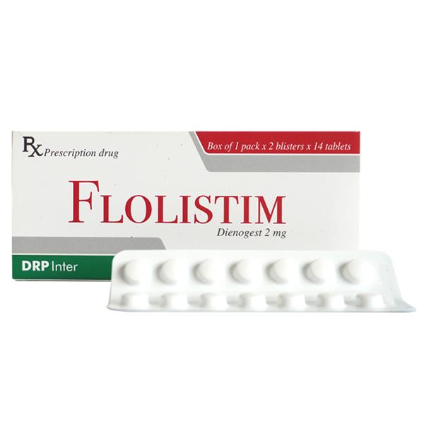 Flolistim 2mg ức chế sự phát triển của tế bào lạc nội mạc tử cung