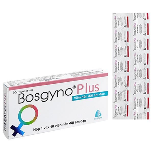 Viên đặt âm đạo Bosgyno Plus trị viêm âm đạo