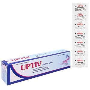 Viên đặt âm đạo Uptiv trị viêm âm đạo, âm hộ