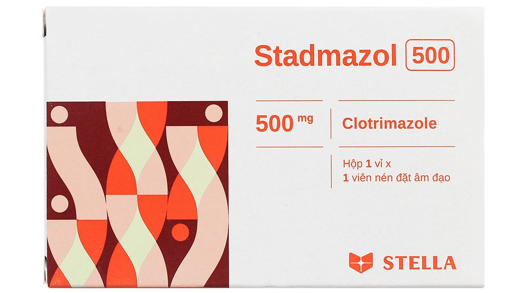 Viên đặt âm đạo Stadmazol 500 điều trị viêm âm đạo