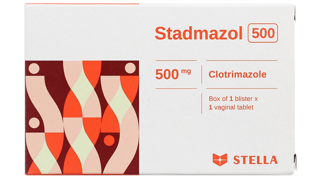 Viên đặt âm đạo Stadmazol 500 điều trị viêm âm đạo