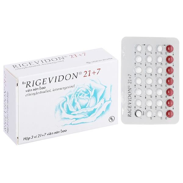 Rigevidon 21+7 thuốc tránh thai hằng ngày