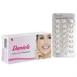 Daniele thuốc trị mụn, tránh thai hằng ngày