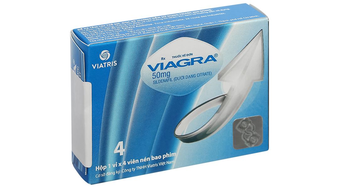 Viagra 50mg trị rối loạn cương dương