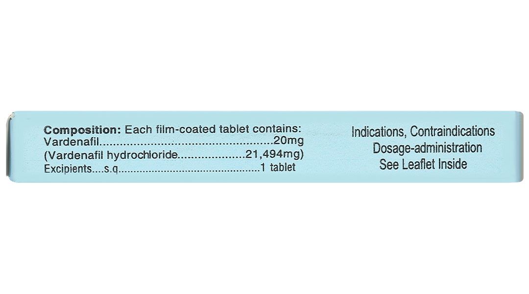 Levina 20mg điều trị rối loạn cương dương