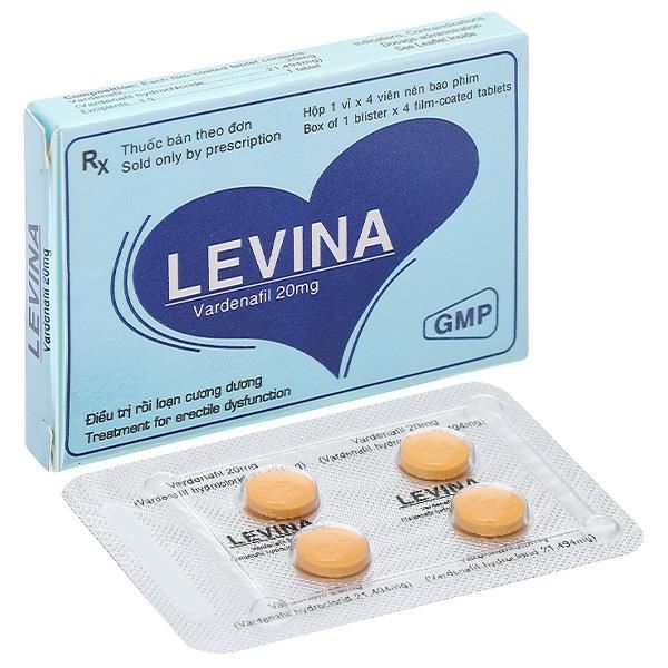 Levina 20mg điều trị rối loạn cương dương