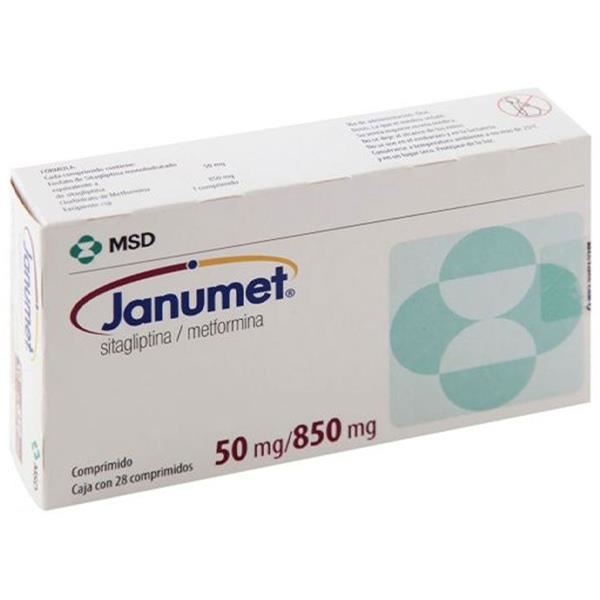 Janumet 50mg/850mg trị đái tháo đường tuýp 2