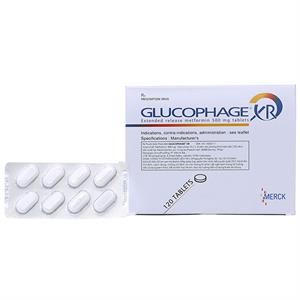 Glucophage XR 500mg trị đái tháo đường
