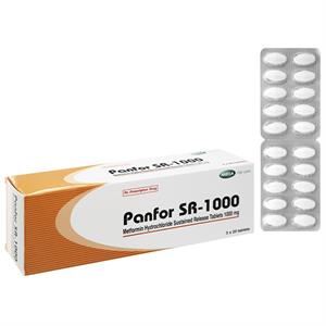 Panfor SR-1000 trị đái tháo đường tuýp 2