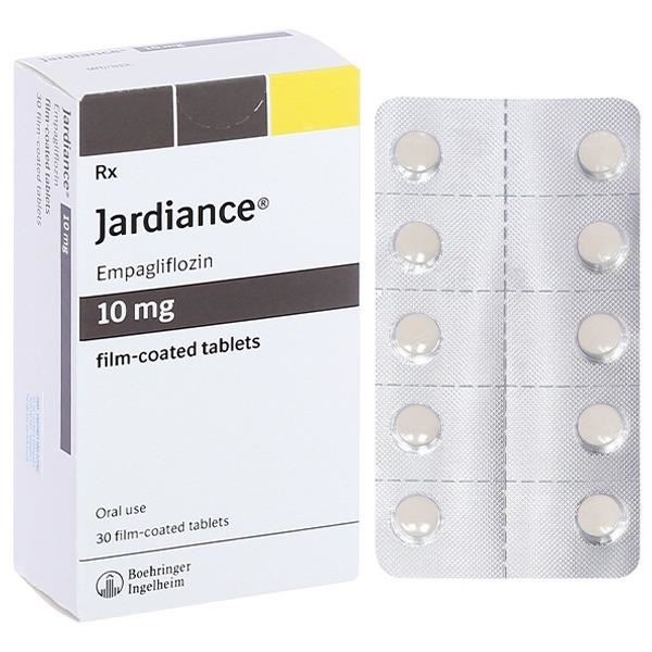 Jardiance 10mg trị đái tháo đường tuýp 2, suy tim, bệnh thận mạn tính