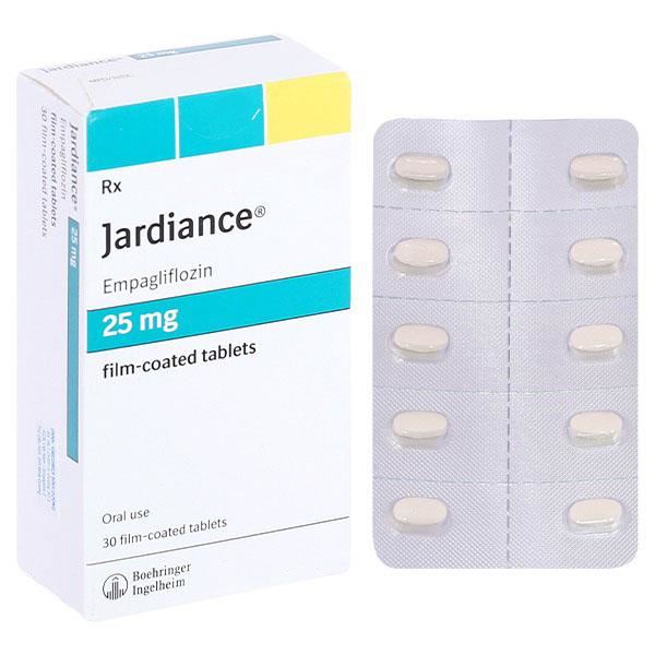 Jardiance 25mg điều trị đái tháo đường tuýp 2, suy tim, bệnh thận mạn tính