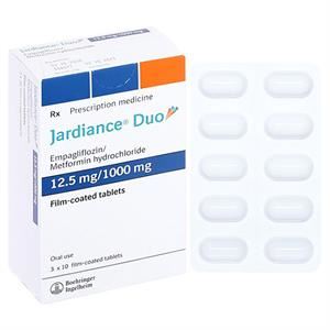 Jardiance Duo 12.5mg/1000mg trị đái tháo đường