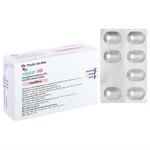 Xigduo XR 10mg/500mg trị đái tháo đường tuýp 2