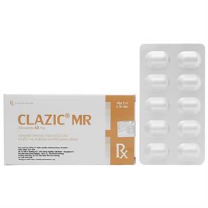 Clazic MR 60mg trị đái tháo đường
