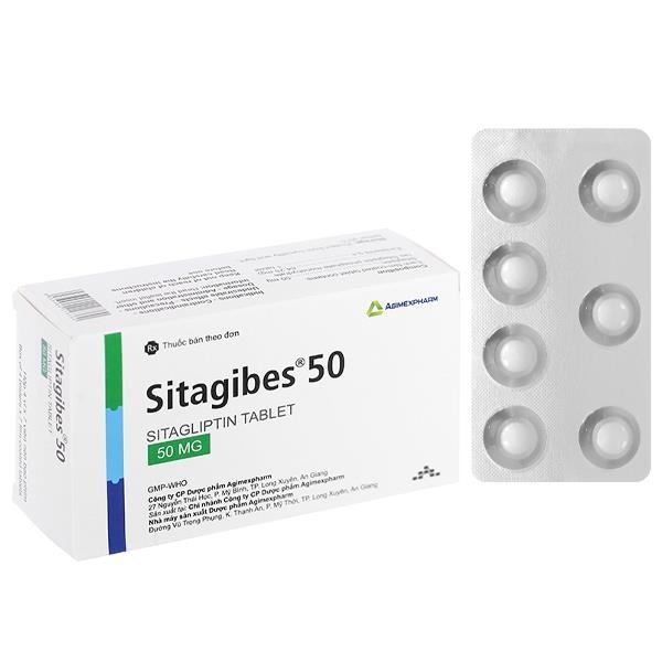 Sitagibes 50 trị đái tháo đường