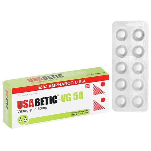 Usabetic-VG 50 trị đái tháo đường