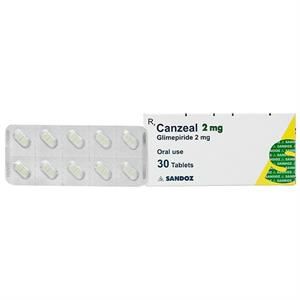 Canzeal 2mg trị đái tháo đường