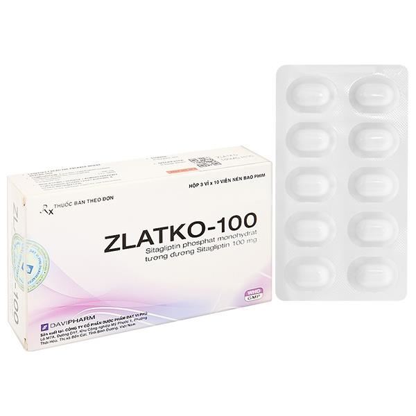 Zlatko-100 trị tiểu đường tuýp 2 không phụ thuộc insulin