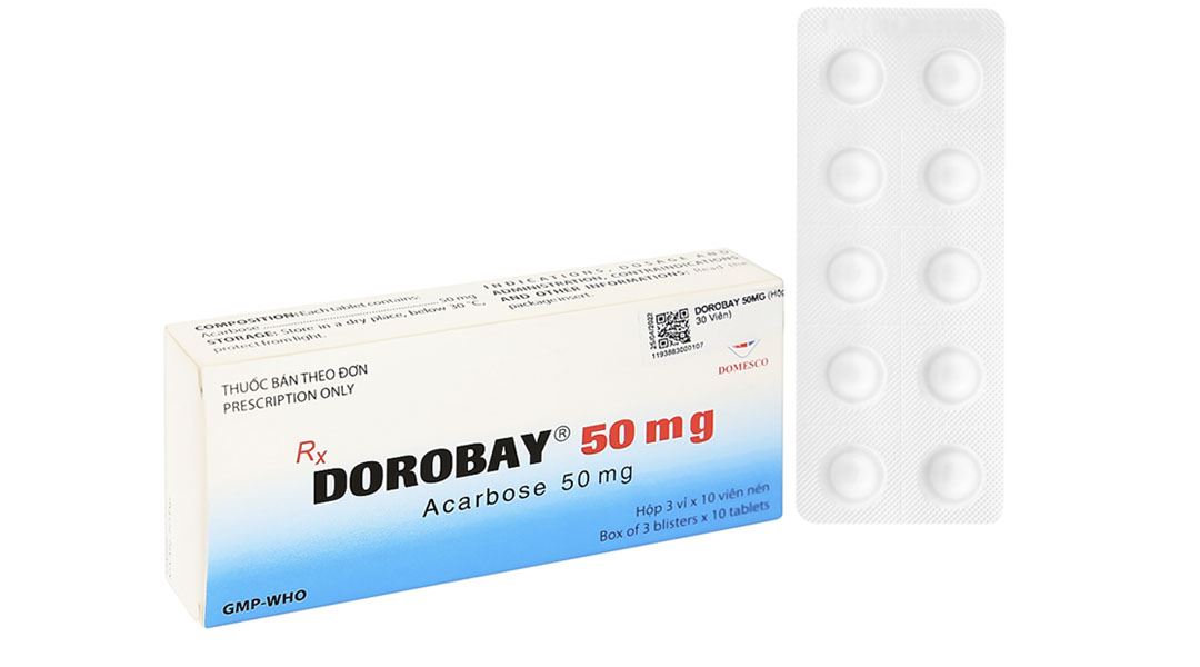 Dorobay 50mg điều trị đái tháo đường tuýp 2
