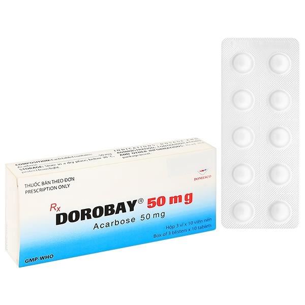 Dorobay 50mg điều trị đái tháo đường tuýp 2
