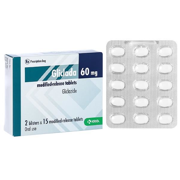 Gliclada 60mg trị đái tháo đường