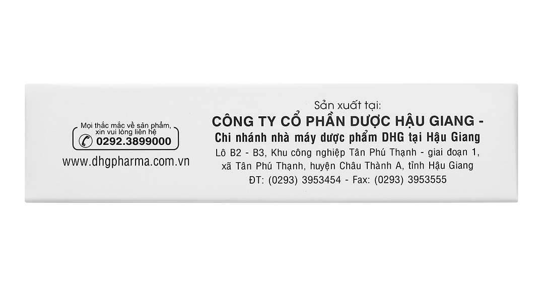 GliritDHG 500mg/5mg điều trị đái tháo đường tuýp 2