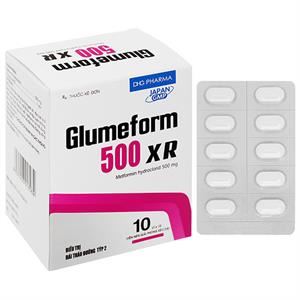 Glumeform 500 XR trị đái tháo đường