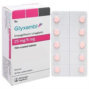 Glyxambi 25mg/5mg trị đái tháo đường tuýp 2