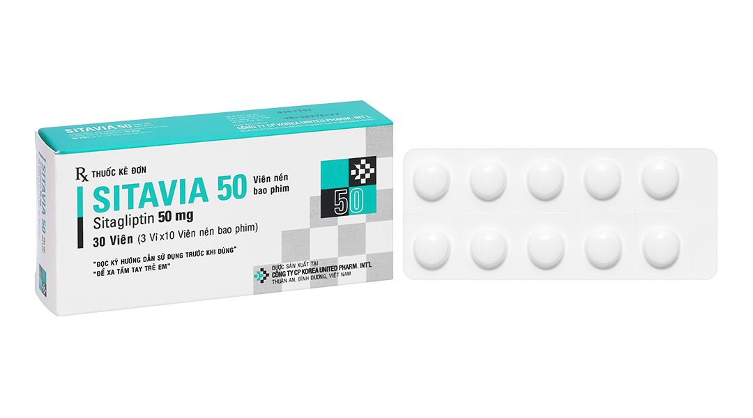 Sitavia 50 điều trị đái tháo đường týp 2