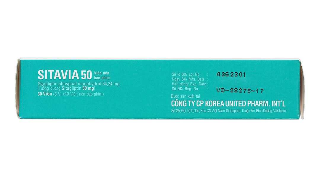 Sitavia 50 điều trị đái tháo đường týp 2