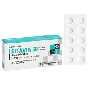Sitavia 50 điều trị đái tháo đường týp 2