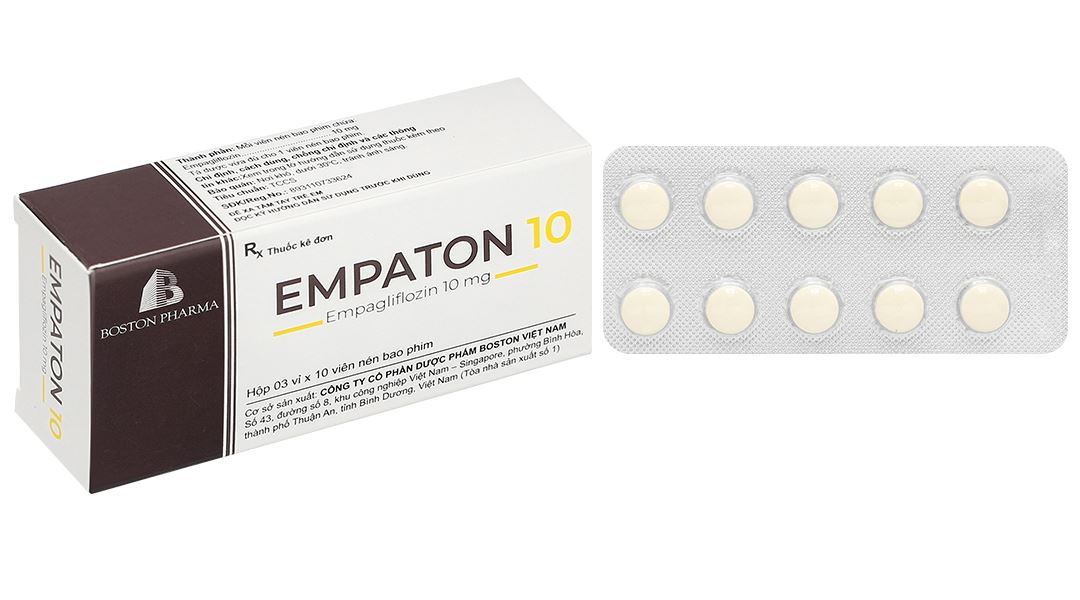 Empaton 10 điều trị đái tháo đường tuýp 2