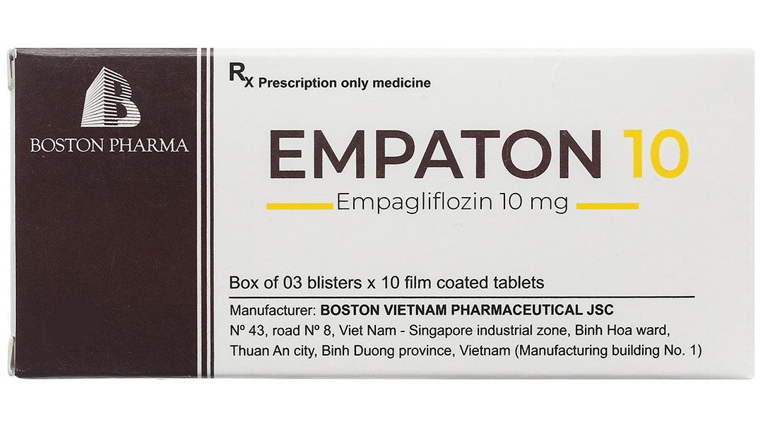 Empaton 10 điều trị đái tháo đường tuýp 2