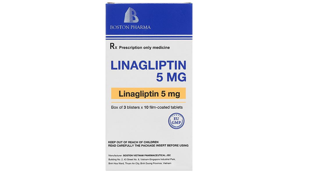 Linagliptin 5mg điều trị đái tháo đường tuýp 2