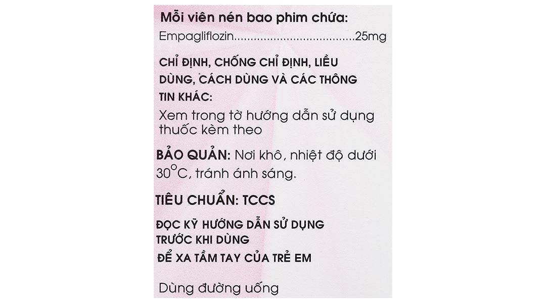 Palidso 25 trị đái tháo đường tuýp 2 (3 vỉ x 10 viên) - 8