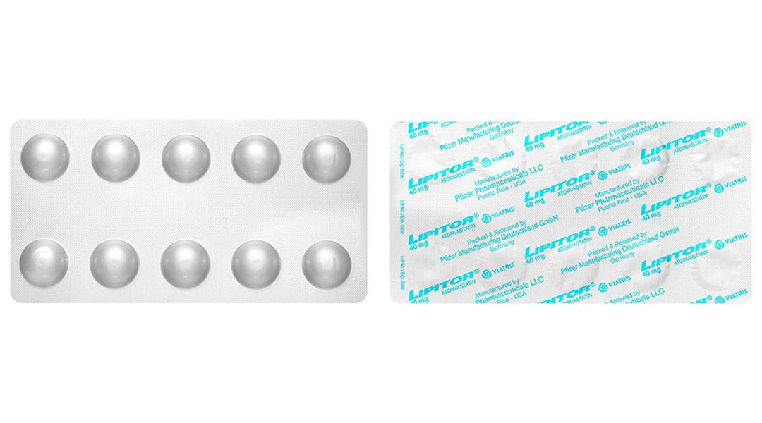 Lipitor 40mg trị rối loạn mỡ máu